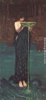 John William Waterhouse Famous Paintings - Circe Invidiosa